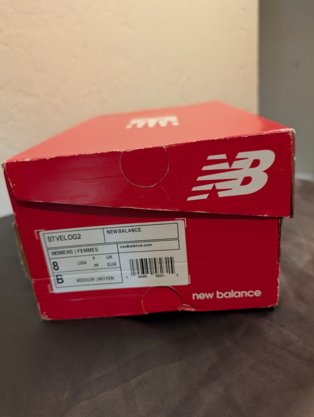 White And Gold New Balance Urban Everyday Sneakers New In Redbox! Women's 8 - Picture 3 of 16